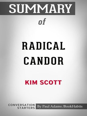 cover image of Summary of Radical Candor